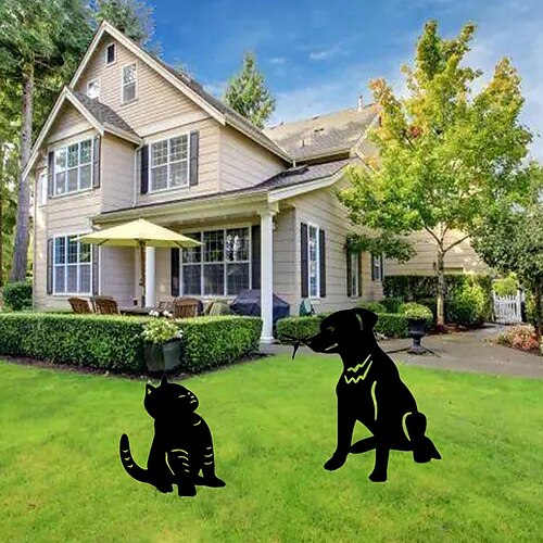 Cat and Dog Garden Acrylic Inserts Yard Art garden decoration pastoral black cat inserts
Cat and Dog Garden Acrylic Inserts Yard Art garden decoration pastoral black cat inserts