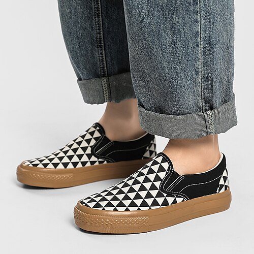 2022 spring black triangle plaid canvas shoes women's trendy shoes ins casual students all-match low-top slip-on sneakers
2022 spring black triangle plaid canvas shoes women's trendy shoes ins casual students all-match low-top slip-on sneakers