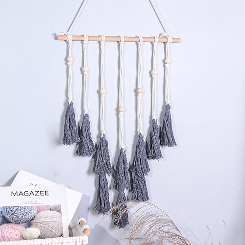 Bohemian Style Handmade Small Tapestry Cotton Rope Crafts Wall Decorations Home Decorations
Bohemian Style Handmade Small Tapestry Cotton Rope Crafts Wall Decorations Home Decorations