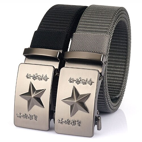 Men's Military Tactical Belt Heavy Duty Automatic with Metal Buckle for Work Hunting Military / Tactical Outdoor / Combat
Men's Military Tactical Belt Heavy Duty Automatic with Metal Buckle for Work Hunting Military / Tactical Outdoor / Combat