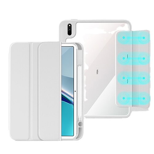 Tablet Case Cover For Huawei Tablets MatePad Pro 10.8 Pencil Holder with Stand Flip Solid Colored TPU
Tablet Case Cover For Huawei Tablets MatePad Pro 10.8 Pencil Holder with Stand Flip Solid Colored TPU