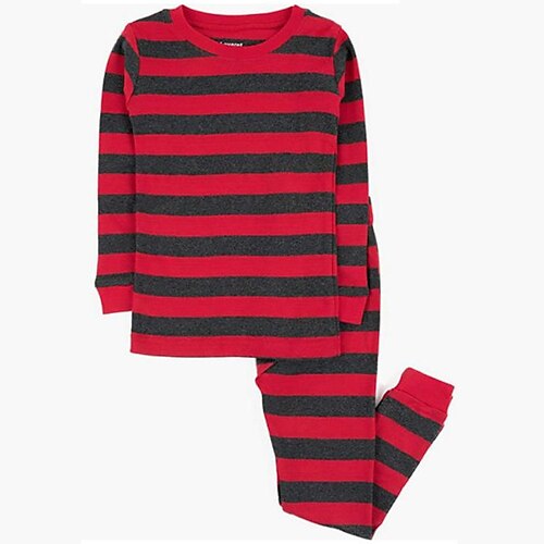 Kids Boys T-shirt Pants T-shirtSet Clothing Set 2 Pieces Long Sleeve Fuchsia Red Stripe Print Street Sports Vacation Fashion Comfort Cool Daily 3-12 Years
Kids Boys T-shirt Pants T-shirtSet Clothing Set 2 Pieces Long Sleeve Fuchsia Red Stripe Print Street Sports Vacation Fashion Comfort Cool Daily 3-12 Years