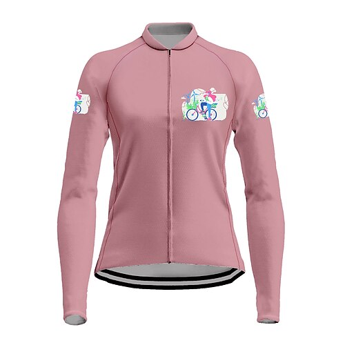 21Grams Women's Cycling Jersey Long Sleeve Bike Top with 3 Rear Pockets Mountain Bike MTB Road Bike Cycling Breathable Quick Dry Moisture Wicking Reflective Strips White Green Yellow Graphic
21Grams Women's Cycling Jersey Long Sleeve Bike Top with 3 Rear Pockets Mountain Bike MTB Road Bike Cycling Breathable Quick Dry Moisture Wicking Reflective Strips White Green Yellow Graphic