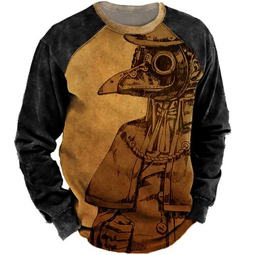Men's Unisex Sweatshirt Pullover Brown Crew Neck Color Block Graphic Prints Print Daily Sports Holiday 3D Print Vintage Streetwear Designer Spring & Fall Clothing Apparel Hoodies Sweatshirts Long
Men's Unisex Sweatshirt Pullover Brown Crew Neck Color Block Graphic Prints Print Daily Sports Holiday 3D Print Vintage Streetwear Designer Spring & Fall Clothing Apparel Hoodies Sweatshirts Long