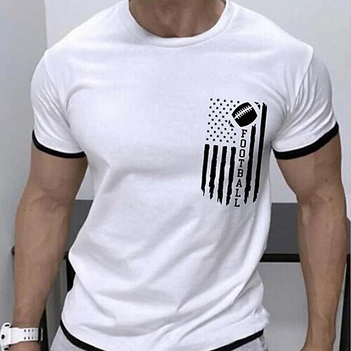 Men's Unisex T shirt Tee Graphic Prints National Flag Crew Neck White Short Sleeve Hot Stamping Outdoor Street Print Tops Sports Designer Casual Big and Tall / Summer / Summer
Men's Unisex T shirt Tee Graphic Prints National Flag Crew Neck White Short Sleeve Hot Stamping Outdoor Street Print Tops Sports Designer Casual Big and Tall / Summer / Summer