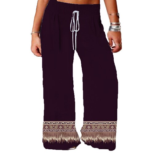 Women's Plus Size Pants Chinos Drawstring Print Floral Geometric Casual Casual Daily High Full Length Fall Winter Black khaki L XL XXL 3XL 4XL
Women's Plus Size Pants Chinos Drawstring Print Floral Geometric Casual Casual Daily High Full Length Fall Winter Black khaki L XL XXL 3XL 4XL