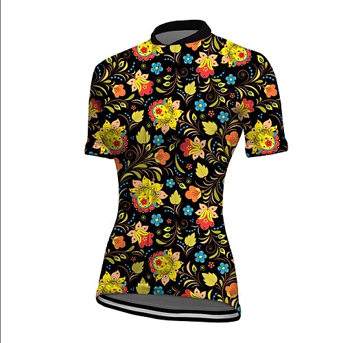21Grams Women's Cycling Jersey Short Sleeve Bike Jacket Tracksuit Jersey with 3 Rear Pockets Mountain Bike MTB Road Bike Cycling Breathable Quick Dry Reflective Strips Black Graphic Patterned Animal
21Grams Women's Cycling Jersey Short Sleeve Bike Jacket Tracksuit Jersey with 3 Rear Pockets Mountain Bike MTB Road Bike Cycling Breathable Quick Dry Reflective Strips Black Graphic Patterned Animal