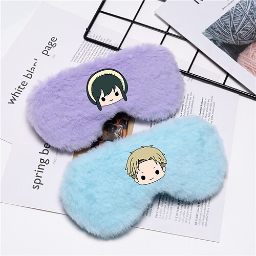 Spy Family Spy Play House Eye Mask Animation Peripheral Imitation Rabbit Fur Shading Eye Mask Autumn and Winter Sleep Eye Mask
Spy Family Spy Play House Eye Mask Animation Peripheral Imitation Rabbit Fur Shading Eye Mask Autumn and Winter Sleep Eye Mask