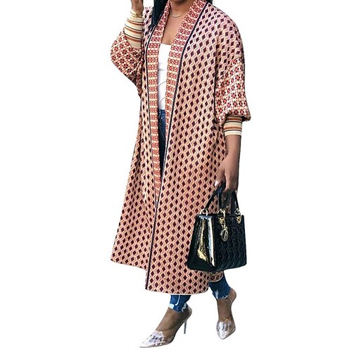 Women's Winter Coat Warm Comfortable Outdoor Daily Wear Vacation Going out Pocket Cardigan Collarless Active Comfortable Leopard Regular Fit Outerwear Long Sleeve Winter Fall Leopard Pink Coffee S M
Women's Winter Coat Warm Comfortable Outdoor Daily Wear Vacation Going out Pocket Cardigan Collarless Active Comfortable Leopard Regular Fit Outerwear Long Sleeve Winter Fall Leopard Pink Coffee S M