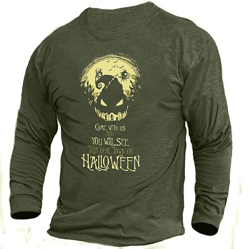 Men's Unisex T shirt Tee Letter Pumpkin V Neck Green Black Gray Navy Blue Long Sleeve Hot Stamping Outdoor Street Print Tops Basic Sports Designer Simple
Men's Unisex T shirt Tee Letter Pumpkin V Neck Green Black Gray Navy Blue Long Sleeve Hot Stamping Outdoor Street Print Tops Basic Sports Designer Simple