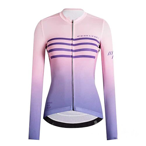 Women's Cycling Jersey Long Sleeve Bike Top with 3 Rear Pockets Mountain Bike MTB Road Bike Cycling Reflective Strips Back Pocket Reflective Trim / Fluorescence Wicking Purple Rosy Pink Sports
Women's Cycling Jersey Long Sleeve Bike Top with 3 Rear Pockets Mountain Bike MTB Road Bike Cycling Reflective Strips Back Pocket Reflective Trim / Fluorescence Wicking Purple Rosy Pink Sports