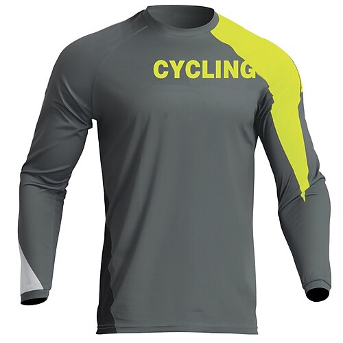 Herre Alpin Jersey Langærmet Cykel Toppe med 3 baglommer Åndbart Blød Hurtigtørrende Bekvem Blå Grå Patchwork Polyester Sport Tøj
Herre Alpin Jersey Langærmet Cykel Toppe med 3 baglommer Åndbart Blød Hurtigtørrende Bekvem Blå Grå Patchwork Polyester Sport Tøj