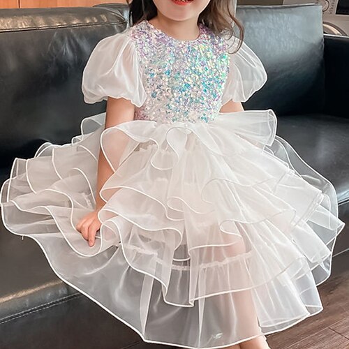 Kids Little Girls' Dress Sequin A Line Dress Party Vacation Sequins Sparkle Green White Pink Asymmetrical Short Sleeve Princess Sweet Dresses Spring Summer Regular Fit 3-10 Years
Kids Little Girls' Dress Sequin A Line Dress Party Vacation Sequins Sparkle Green White Pink Asymmetrical Short Sleeve Princess Sweet Dresses Spring Summer Regular Fit 3-10 Years
