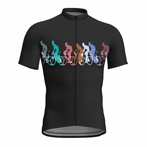 21Grams Men's Cycling Jersey Short Sleeve Bike Top with 3 Rear Pockets Mountain Bike MTB Road Bike Cycling Breathable Quick Dry Moisture Wicking Reflective Strips White Black Green Graphic Polyester
21Grams Men's Cycling Jersey Short Sleeve Bike Top with 3 Rear Pockets Mountain Bike MTB Road Bike Cycling Breathable Quick Dry Moisture Wicking Reflective Strips White Black Green Graphic Polyester