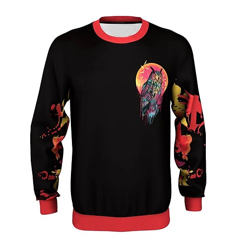 Men's Unisex Sweatshirt Pullover Color Block Print Daily Sports Holiday 3D Print Casual Streetwear Hoodies Sweatshirts Black
Men's Unisex Sweatshirt Pullover Color Block Print Daily Sports Holiday 3D Print Casual Streetwear Hoodies Sweatshirts Black