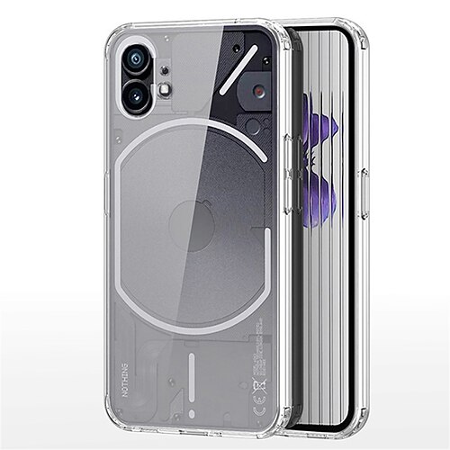 Phone Case For Nothing Phone 1 Classic Series Nothing Phone 1 Bumper Frame Dustproof Clear Solid Colored TPU PC
Phone Case For Nothing Phone 1 Classic Series Nothing Phone 1 Bumper Frame Dustproof Clear Solid Colored TPU PC