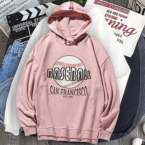Women's Hoodie Casual Print White Black Purple Graphic Prints Loose Casual Hooded Long Sleeve S M L XL XXL 3XL
Women's Hoodie Casual Print White Black Purple Graphic Prints Loose Casual Hooded Long Sleeve S M L XL XXL 3XL