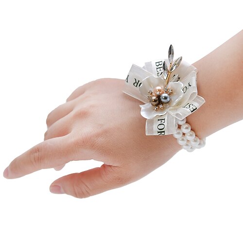 Wedding wrist flowers Fabric Wedding Party Polyester / Polyamide Modern Contemporary
Wedding wrist flowers Fabric Wedding Party Polyester / Polyamide Modern Contemporary