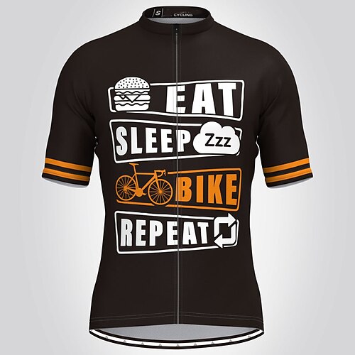 21Grams Men's Cycling Jersey Short Sleeve Bike Top with 3 Rear Pockets Mountain Bike MTB Road Bike Cycling Breathable Quick Dry Moisture Wicking Reflective Strips Black Graphic Polyester Spandex
21Grams Men's Cycling Jersey Short Sleeve Bike Top with 3 Rear Pockets Mountain Bike MTB Road Bike Cycling Breathable Quick Dry Moisture Wicking Reflective Strips Black Graphic Polyester Spandex