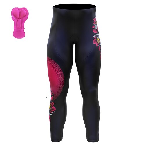 21Grams Women's Cycling Tights Bike Bottoms Mountain Bike MTB Road Bike Cycling Sports Floral Botanical 3D Pad Cycling Breathable Quick Dry Black Polyester Spandex Clothing Apparel Bike Wear
21Grams Women's Cycling Tights Bike Bottoms Mountain Bike MTB Road Bike Cycling Sports Floral Botanical 3D Pad Cycling Breathable Quick Dry Black Polyester Spandex Clothing Apparel Bike Wear