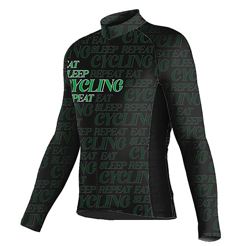 21Grams Men's Cycling Jersey Long Sleeve Bike Top with 3 Rear Pockets Mountain Bike MTB Road Bike Cycling Breathable Quick Dry Moisture Wicking Reflective Strips Black Polyester Spandex Sports
21Grams Men's Cycling Jersey Long Sleeve Bike Top with 3 Rear Pockets Mountain Bike MTB Road Bike Cycling Breathable Quick Dry Moisture Wicking Reflective Strips Black Polyester Spandex Sports