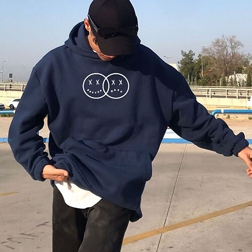 Men's Pullover Hoodie Sweatshirt Graphic Patterned Letter Print Sports Outdoor Daily Sports Hot Stamping Designer Basic Hoodies Sweatshirts Blue
Men's Pullover Hoodie Sweatshirt Graphic Patterned Letter Print Sports Outdoor Daily Sports Hot Stamping Designer Basic Hoodies Sweatshirts Blue