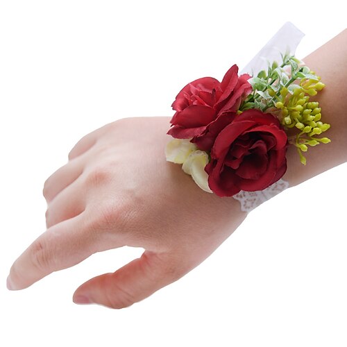 Fiori da polso da sposa Stoffa Ricevimento di matrimonio Poliestere / poliammide Contemporaneo moderno
Fiori da polso da sposa Stoffa Ricevimento di matrimonio Poliestere / poliammide Contemporaneo moderno