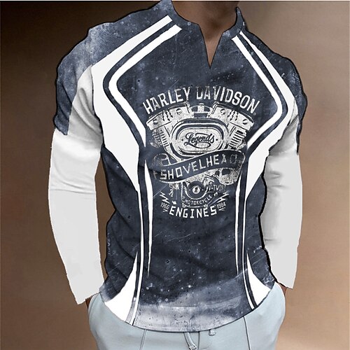Men's Unisex T shirt Tee 3D Print Color Block Graphic Prints Machine V Neck Street Daily Print Long Sleeve Tops Designer Basic Casual Big and Tall Dark Gray
Men's Unisex T shirt Tee 3D Print Color Block Graphic Prints Machine V Neck Street Daily Print Long Sleeve Tops Designer Basic Casual Big and Tall Dark Gray