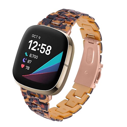1PC Smart Watch Band Compatible with Fitbit Versa 3 / Sense Resin Smartwatch Strap Adjustable Sport Band Replacement Wristband
1PC Smart Watch Band Compatible with Fitbit Versa 3 / Sense Resin Smartwatch Strap Adjustable Sport Band Replacement Wristband
