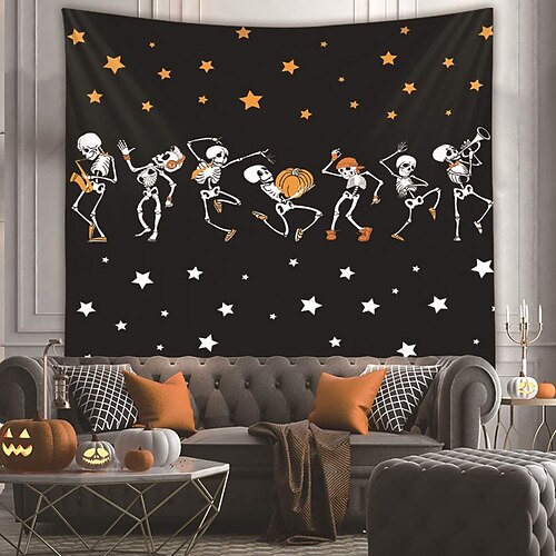Halloween Party Holiday Wall Tapestry Art Decor Blanket Curtain Picnic Tablecloth Hanging Home Bedroom Living Room Dorm Decoration Psychedelic Pumpkin Haunted Scary House Polyester
Halloween Party Holiday Wall Tapestry Art Decor Blanket Curtain Picnic Tablecloth Hanging Home Bedroom Living Room Dorm Decoration Psychedelic Pumpkin Haunted Scary House Polyester