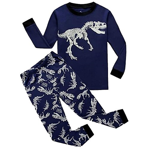 Kids Boys Halloween T-shirt Pants T-shirtSet Clothing Set 2 Pieces Long Sleeve Navy Blue Skull Dinosaur Animal Print Street Sports Vacation Fashion Comfort Cool Daily 3-12 Years
Kids Boys Halloween T-shirt Pants T-shirtSet Clothing Set 2 Pieces Long Sleeve Navy Blue Skull Dinosaur Animal Print Street Sports Vacation Fashion Comfort Cool Daily 3-12 Years