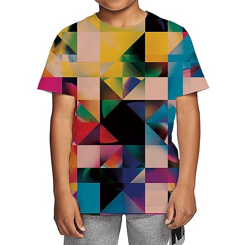 Kids Boys T shirt Tee Short Sleeve 3D Print Graphic Crewneck Multicolor Children Tops Fall Winter Cool Adorable Daily Outdoor Regular Fit 4-12 Years
Kids Boys T shirt Tee Short Sleeve 3D Print Graphic Crewneck Multicolor Children Tops Fall Winter Cool Adorable Daily Outdoor Regular Fit 4-12 Years