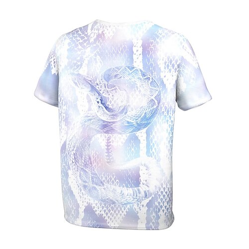 Men's Unisex T shirt Tee 3D Print Graphic Prints Snake Crew Neck Street Daily Print Short Sleeve Tops Casual Classic Big and Tall Sports Blue / Summer
Men's Unisex T shirt Tee 3D Print Graphic Prints Snake Crew Neck Street Daily Print Short Sleeve Tops Casual Classic Big and Tall Sports Blue / Summer