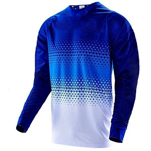 Herre Alpin Jersey Langærmet Cykel Toppe med 3 baglommer Åndbart Blød Hurtigtørrende Bekvem Sort / Orange Marineblå Blå Hældning Polyester Sport Tøj
Herre Alpin Jersey Langærmet Cykel Toppe med 3 baglommer Åndbart Blød Hurtigtørrende Bekvem Sort / Orange Marineblå Blå Hældning Polyester Sport Tøj
