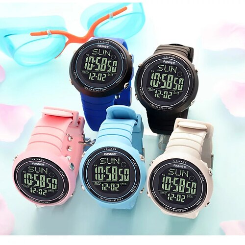 Digital Watch for Women's Analog Digital Modern Style Stylish Minimalist Casual Waterproof Calendar Noctilucent Alloy Silicone Creative / Two Years
Digital Watch for Women's Analog Digital Modern Style Stylish Minimalist Casual Waterproof Calendar Noctilucent Alloy Silicone Creative / Two Years