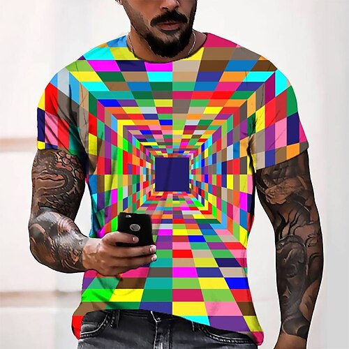 Men's T shirt Tee Tee Graphic Round Neck Green Blue Red Short Sleeve 3D Print Casual Daily 3D Print Tops Fashion Cool Designer Comfortable / Summer / Summer
Men's T shirt Tee Tee Graphic Round Neck Green Blue Red Short Sleeve 3D Print Casual Daily 3D Print Tops Fashion Cool Designer Comfortable / Summer / Summer
