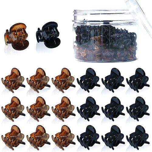 48 stk hermetisert retro liten klo klips plast tegneserie mini trompet gripe klips liten hårnål hår tilbehør
48 stk hermetisert retro liten klo klips plast tegneserie mini trompet gripe klips liten hårnål hår tilbehør