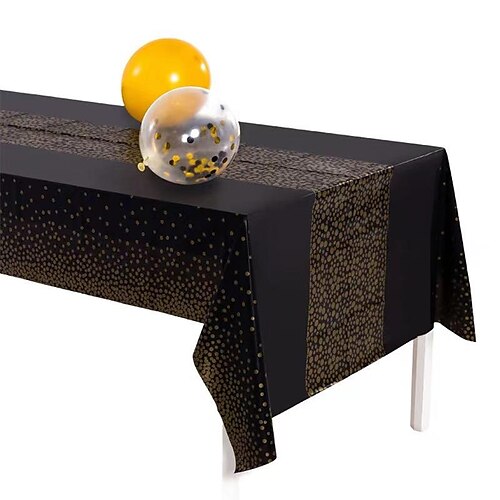 Disposable Tablecloth Waterproof PEVA Plastic Table Covers for Indoor or Outdoor Events, Birthday Parties, Weddings 1Pcs
Disposable Tablecloth Waterproof PEVA Plastic Table Covers for Indoor or Outdoor Events, Birthday Parties, Weddings 1Pcs