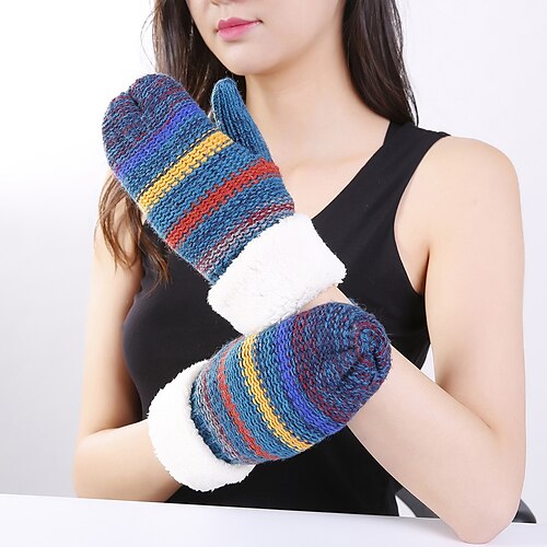 Women's Warm Winter Gloves Mittens Gift Daily Solid / Plain Color Knit Simple 1 Pair
Women's Warm Winter Gloves Mittens Gift Daily Solid / Plain Color Knit Simple 1 Pair