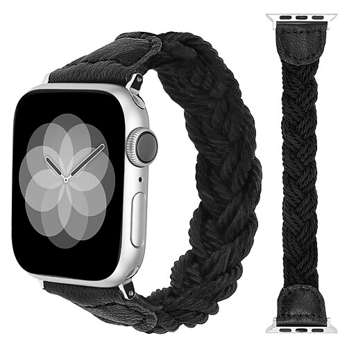 1PC Smart Watch Band Compatible with Apple iWatch Series 8 7 6 5 4 3 2 1 SE Handmade Braided Rope for iWatch Smartwatch Strap Wristband Nylon Handmade Stretchy Breathable
1PC Smart Watch Band Compatible with Apple iWatch Series 8 7 6 5 4 3 2 1 SE Handmade Braided Rope for iWatch Smartwatch Strap Wristband Nylon Handmade Stretchy Breathable