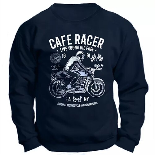 Men's Sweatshirt Pullover Graphic Letter Print Daily Holiday Going out Hot Stamping Streetwear Casual Hoodies Sweatshirts Long Sleeve Black Navy Blue
Men's Sweatshirt Pullover Graphic Letter Print Daily Holiday Going out Hot Stamping Streetwear Casual Hoodies Sweatshirts Long Sleeve Black Navy Blue