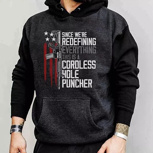 Men's Hoodie Pullover Hooded Graphic Letter Patchwork Front Pocket Print Daily Holiday Going out Hot Stamping Streetwear Casual Hoodies Sweatshirts Long Sleeve Black
Men's Hoodie Pullover Hooded Graphic Letter Patchwork Front Pocket Print Daily Holiday Going out Hot Stamping Streetwear Casual Hoodies Sweatshirts Long Sleeve Black