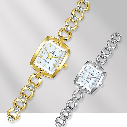 Quartz Watch for Women Analog Quartz Stylish Luxury Fashion Creative Stainless Steel Stainless Steel Creative / One Year
Quartz Watch for Women Analog Quartz Stylish Luxury Fashion Creative Stainless Steel Stainless Steel Creative / One Year