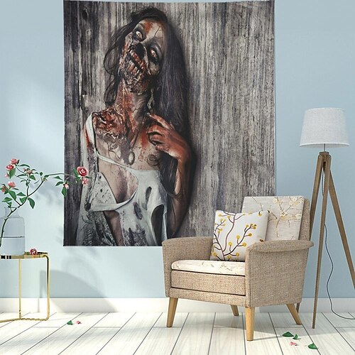 Halloween Horror Bloody Tapestry Art Deco Blanket Curtain Hanging Home Bedroom Living Room Decor
Halloween Horror Bloody Tapestry Art Deco Blanket Curtain Hanging Home Bedroom Living Room Decor