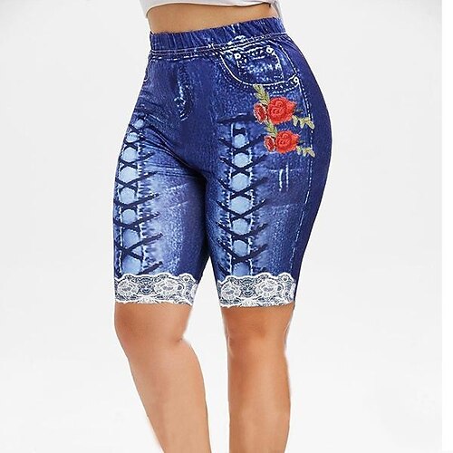 damemodeshorts print knælange bukser afslappet weekend stretchy blomst/blomstret mavekontrol numseløft skinny mørkeblå 2xl
damemodeshorts print knælange bukser afslappet weekend stretchy blomst/blomstret mavekontrol numseløft skinny mørkeblå 2xl