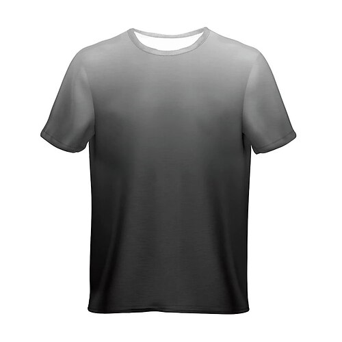 Men's Unisex T shirt Tee 3D Print Gradient Graphic Prints Crew Neck Street Daily Print Short Sleeve Tops Casual Classic Big and Tall Sports Gray / Summer
Men's Unisex T shirt Tee 3D Print Gradient Graphic Prints Crew Neck Street Daily Print Short Sleeve Tops Casual Classic Big and Tall Sports Gray / Summer