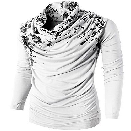 Men's Unisex T shirt Tee 3D Print Color Block Graphic Prints Crew Neck Turtleneck Daily Holiday Print Long Sleeve Tops Casual Big and Tall White Black
Men's Unisex T shirt Tee 3D Print Color Block Graphic Prints Crew Neck Turtleneck Daily Holiday Print Long Sleeve Tops Casual Big and Tall White Black