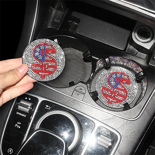 2pcs Car Console Cup Coaster Bling Keep Car Clean Non-Slip PVC For SUV Truck Van
2pcs Car Console Cup Coaster Bling Keep Car Clean Non-Slip PVC For SUV Truck Van