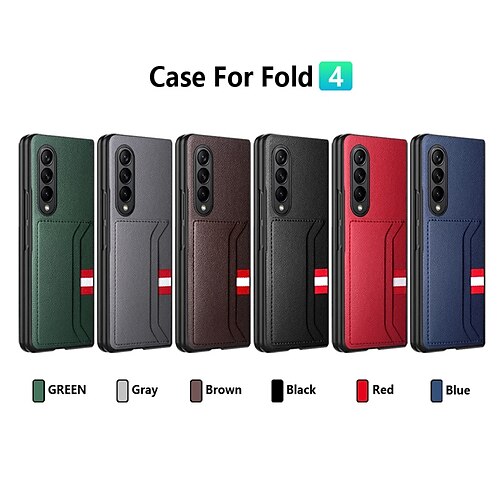 Phone Case For Samsung Galaxy Flip Z Fold 4 Flip Full Body Protective Card Holder Slots Solid Colored PC PU Leather
Phone Case For Samsung Galaxy Flip Z Fold 4 Flip Full Body Protective Card Holder Slots Solid Colored PC PU Leather