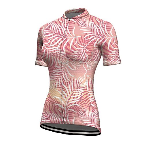 21Grams Women's Cycling Jersey Short Sleeve Bike Jacket Tracksuit Jersey with 3 Rear Pockets Mountain Bike MTB Road Bike Cycling Cycling Breathable Quick Dry Reflective Strips Rosy Pink Graphic Animal
21Grams Women's Cycling Jersey Short Sleeve Bike Jacket Tracksuit Jersey with 3 Rear Pockets Mountain Bike MTB Road Bike Cycling Cycling Breathable Quick Dry Reflective Strips Rosy Pink Graphic Animal